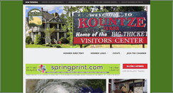 Desktop Screenshot of kountzechamber.com